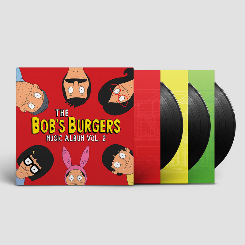 Bob's Burgers - The Bob's Burgers Music Album Vol.2 - Triple Vinyl LP