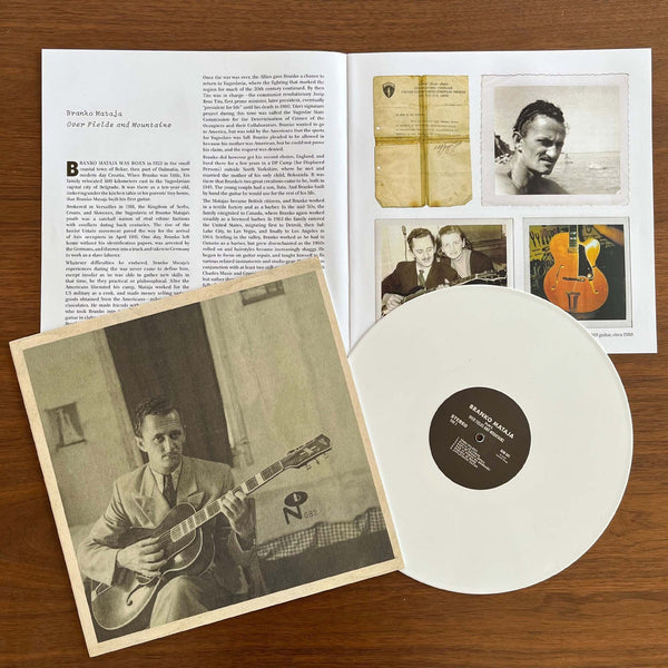 Branko Mataja - Over Fields And Mountains - Limited Edition White Blossom Vinyl