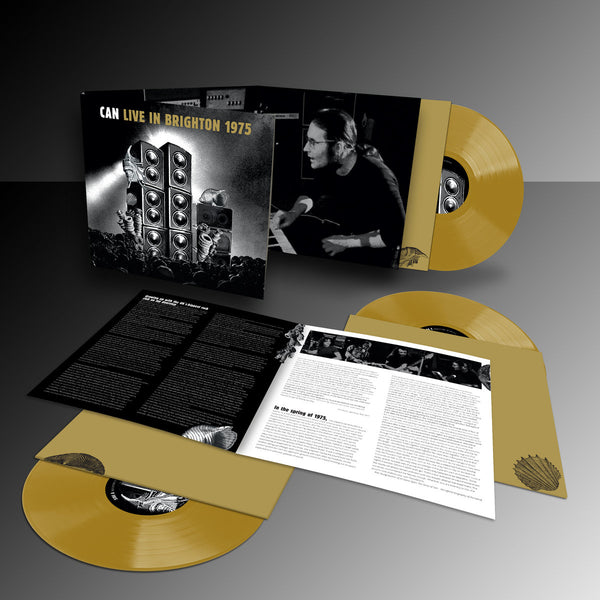 Can - Live In Brighton 1975 - Limited Edition First Pressing On Triple Gold Vinyl