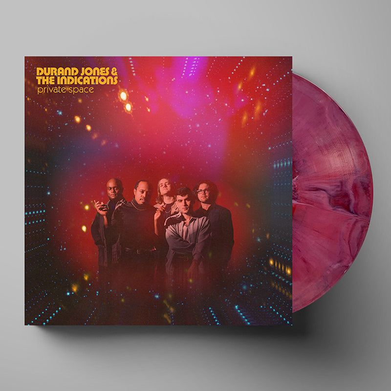 Durand Jones and The Indications - Private Space - Limited Edition Red Nebula Coloured Vinyl