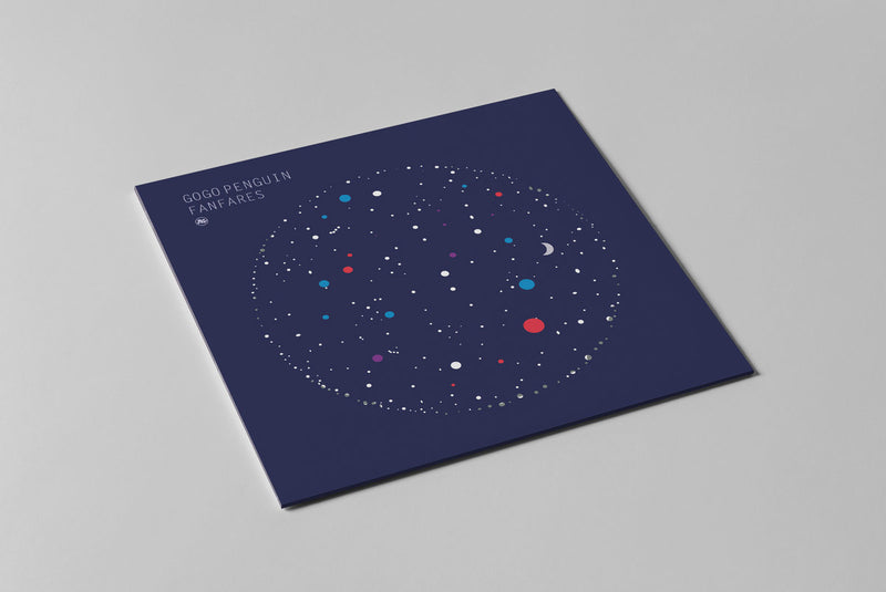 GoGo Penguin - Fanfares - Limited Edition Transparent Turquoise Vinyl 12" LP