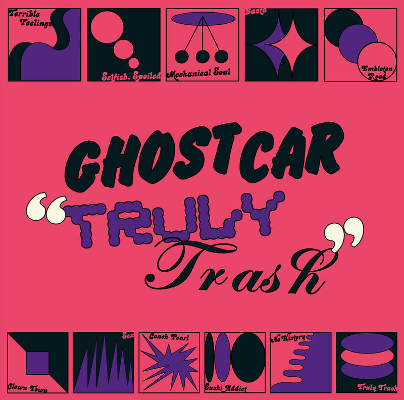 Ghost Car – Truly Trash - Album Cover Artwork