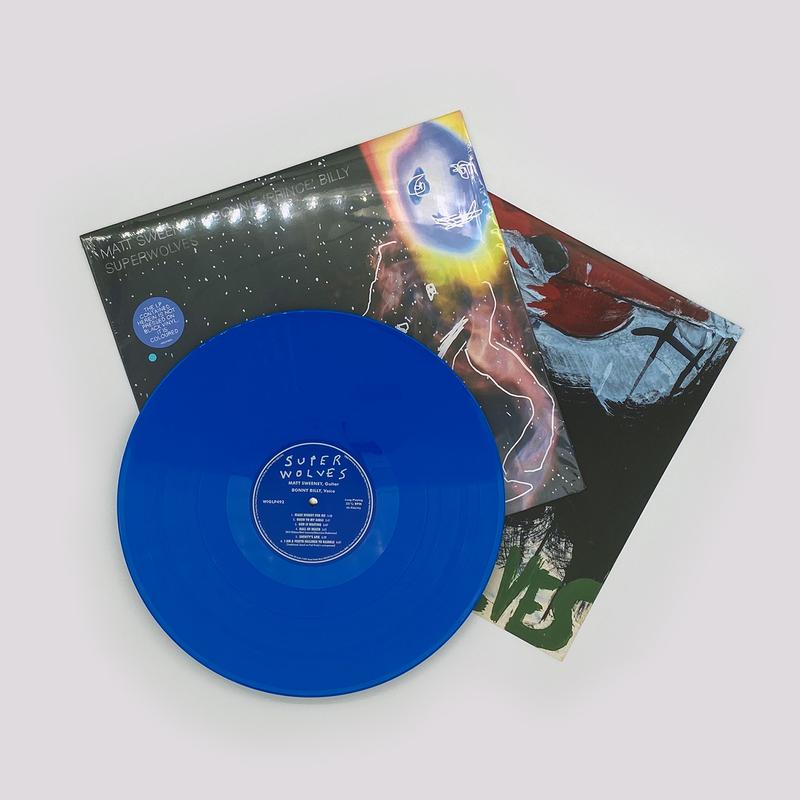 Matt Sweeney & Bonnie 'Prince' Billy - Superwolves - Ocean Blue Coloured Vinyl 12" LP