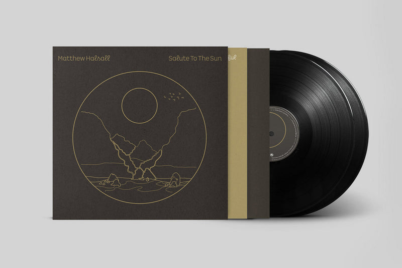 PhotoOf Matthew Halsall - Salute To The Sun - Double Black Vinyl LP With Pantone Gold Sleeve - Repress
