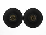 Photo of the 2 vinyl discs of Matthew Halsall - Salute To The Sun - Double Black Vinyl LP With Pantone Gold Sleeve - Repress