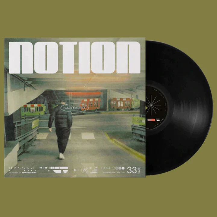 Notion - Outsider - Black Vinyl 12" LP INDIES ONLY