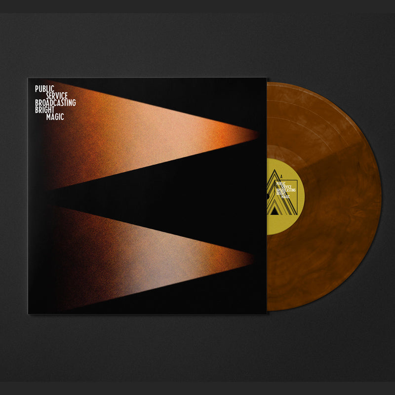 Public Service Broadcasting - Bright Magic - Limited Edition Orange / Black Marble Coloured Vinyl LP - Pre-Order Due 24/09/2021