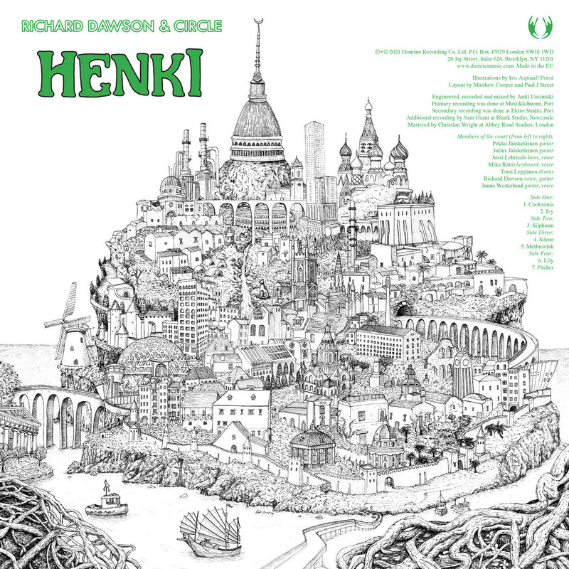 Richard Dawson & Circle - Henki - Album Cover Artwork