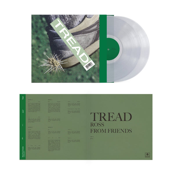 Ross From Friends - Tread - Limited Edition Clear Vinyl - 2 LP - Indies Exclusive