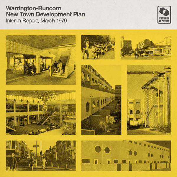 Warrington-Runcorn New Town Development Plan - Interim Report, March 1979: Yellow/Black 180g Splatter Vinyl Edition
