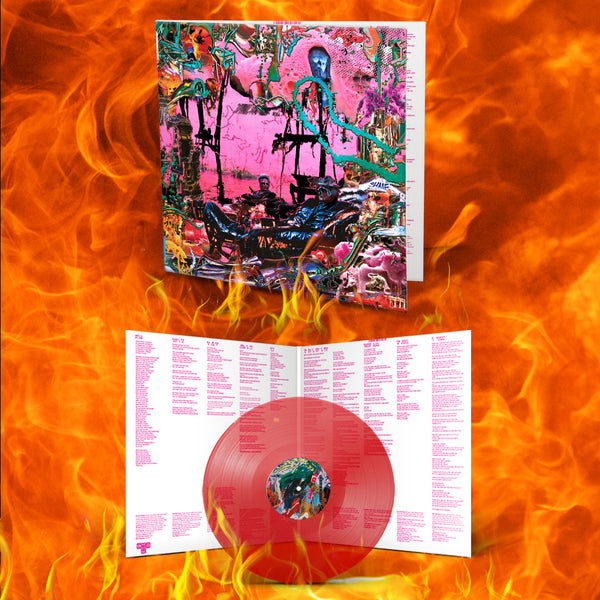 black midi - Hellfire - Limited Edition Clear Red Vinyl LP