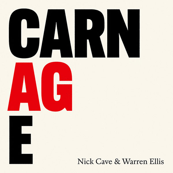 Carnage - Nick Cave & Warren Ellis - Artwork